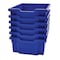 Gratnells Storage Tote Tray, Royal Blue, Polypropylene, 6 PK F0206P6 - alternate 1
